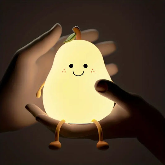 Cute Pear Night Light