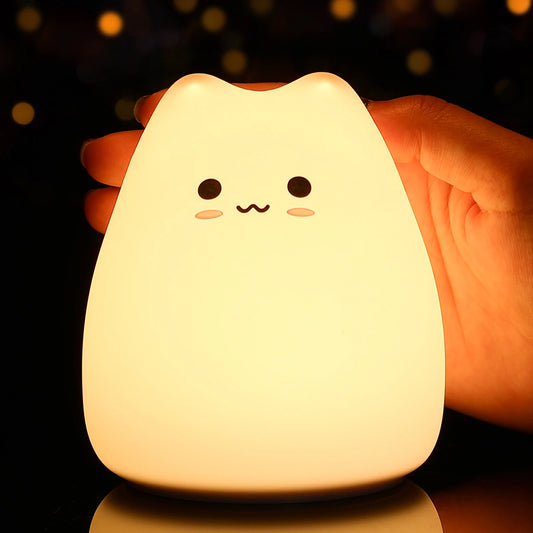 Mini Kawaii Cat Baby Night Lamp